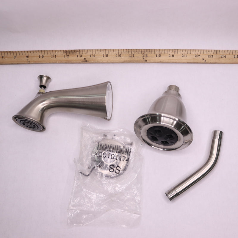 Delta Tub and Shower Trim Series 14 T14438-SSH2O-Missing Handle & Face Plate