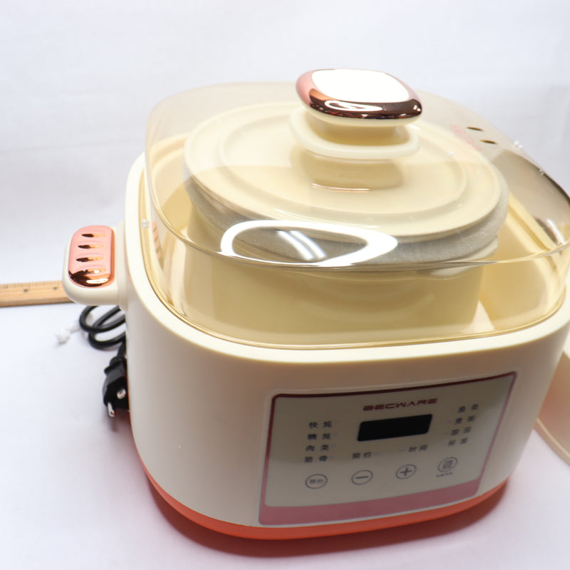 Becware Fully Automatic Capacity Electric Saucepan - Plastic Drain Piece Damaged