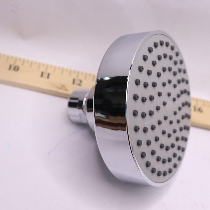 Universal High-Pressure Showerhead Plastic Silver