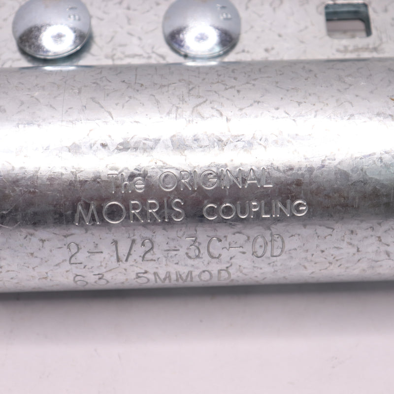 Morris Compression Coupling 2-1/2" 2-1/2-3C-0D - MISSING 1 SCREW