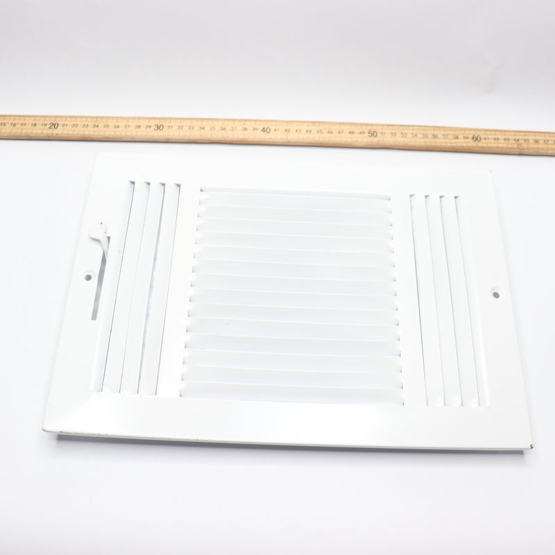 3-Way Stamped Face Air Supply Register Vent Cover 13-3/4" x 9-3/4"