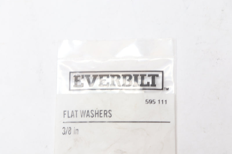 (2-Pk) Everbilt Flat Washer Nylon White 3/8" 595 111