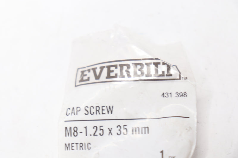 Everbilt Hex Bolt Zinc-Plated 8 MM-1.25 x 35 MM 431 398