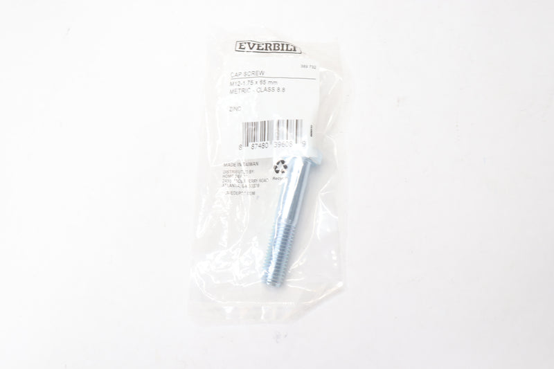 Everbilt  Hex Head Cap Screw Grade 10.9 Metric M12-1.75 x 65 MM 389 732