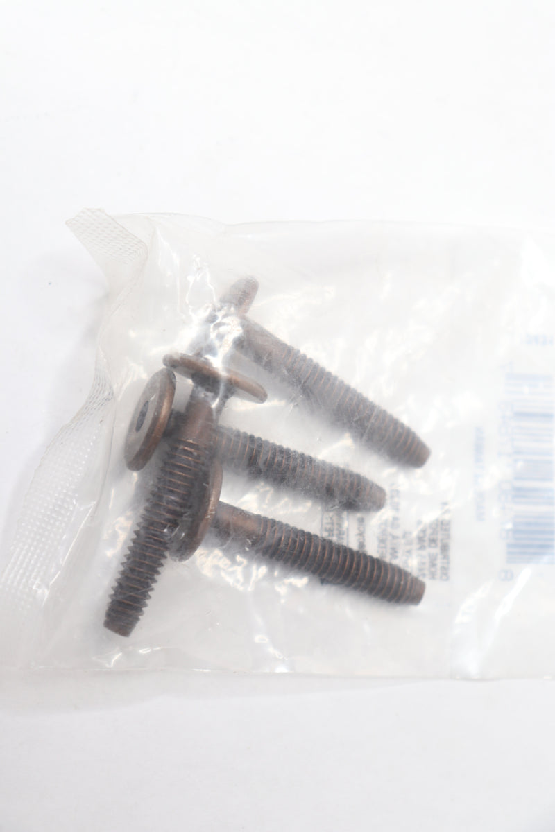 (4-Pk) Everbilt Narrow Shank Connecting Bolts 1/4"-20 tpi x 40 mm