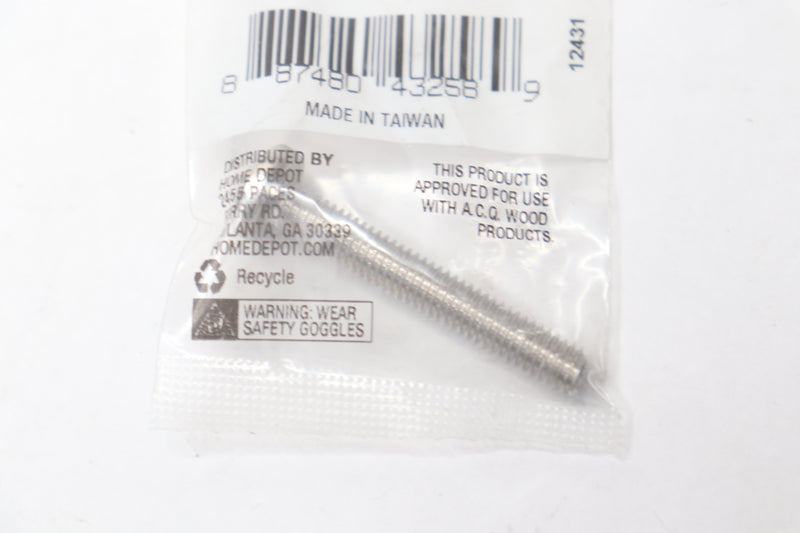 Everbilt Phillips Pan Head Machine Screw Stainless Steel M6-1.0 x 40 mm