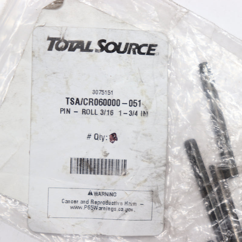 (9-Pk) Total Source Pin Roll 3/16" x 1-3/4" CR060000-051
