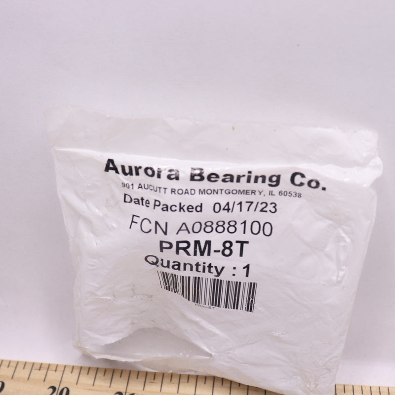 Aurora Bearing Company Male Threaded Right Hand Spherical Rod End PRM-8T