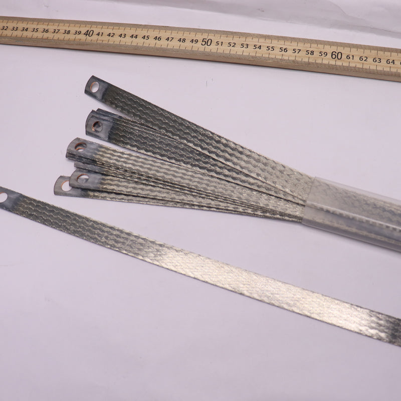 (10-Pk) Nvent Grounding/Bonding Braid Tinned Copper 120A 11.81" Length
