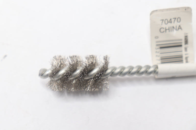 Forney Wire Fitting Brush with Wire Loop Handle 	Copper 6" x 5/8" 70470