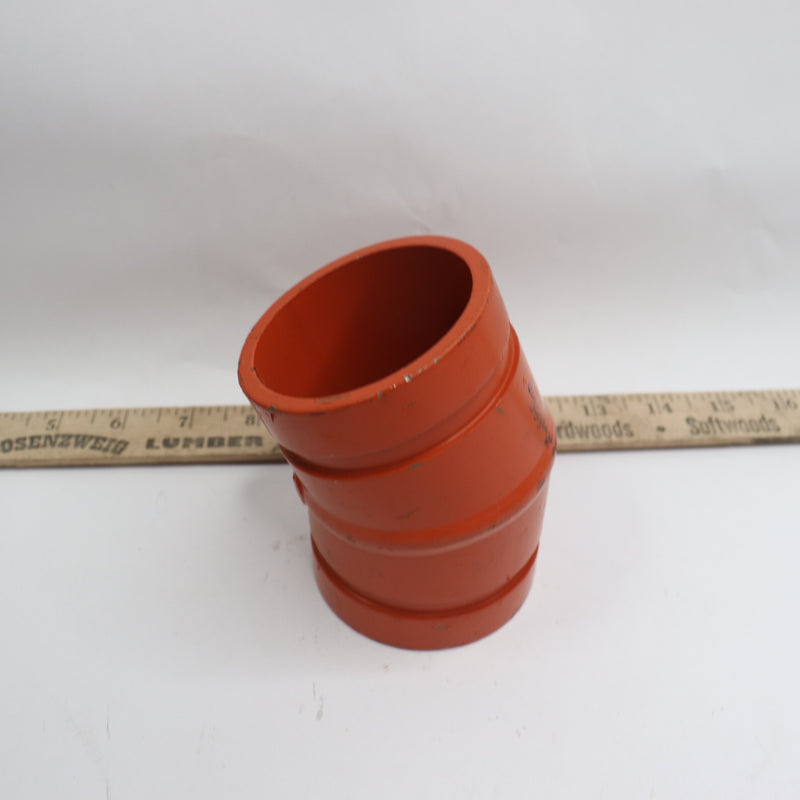 Gruvlok Elbow Groove End IPS Pipe Fitting 2-1/2"