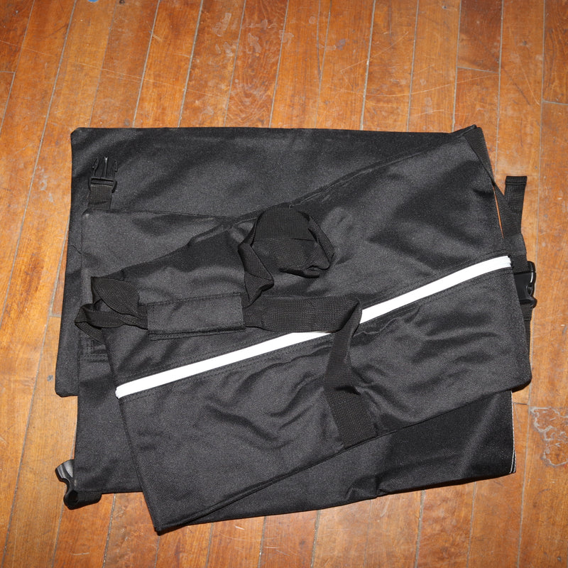 (2-Pk) Athletico Unpadded Ski Bag & Ski Boot Bag Combo Polyester Up to 200cm