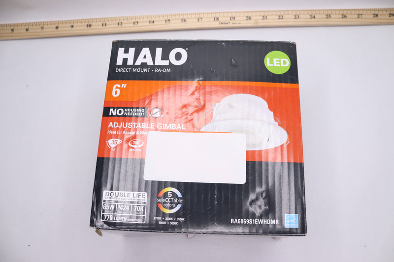 Halo 2700-5000K Recessed LED Kit 6" RA6069S1EWHDMR