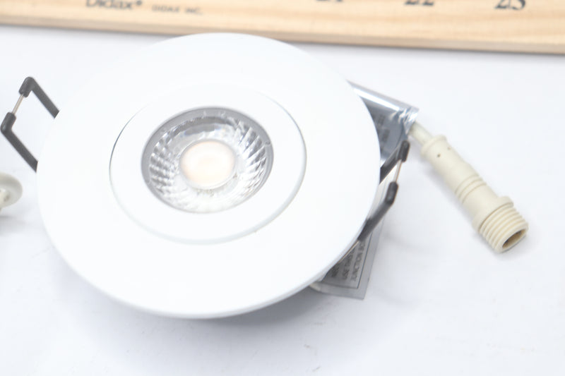 Maxxima Canless Recessed Integrated LED Kit Neutral White 4000K 3"