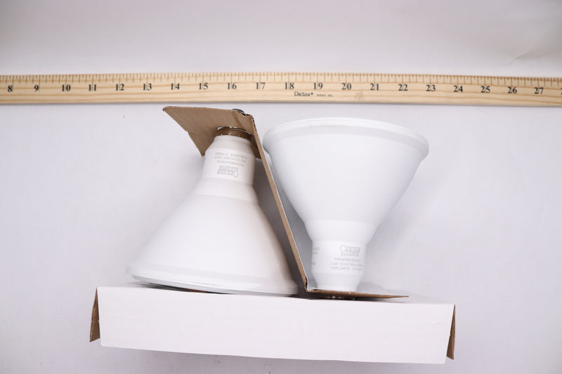 (2-Pk) Feit Electric 14W LED PAR38 Dimmable Indoor/Outdoor Light Bulbs