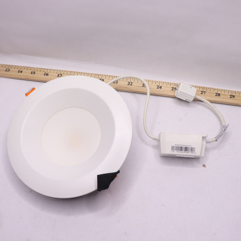 Halo Downlight Recessed LED Light Aluminum White 6" - Box Not Included