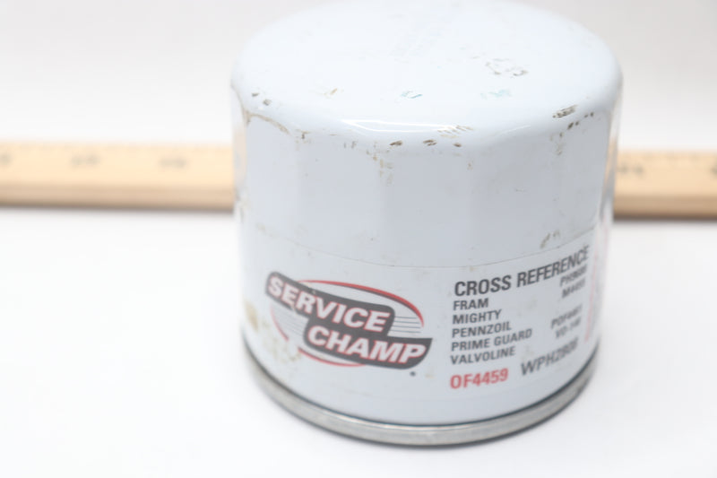 Service Champ Replacement Oil Filter 0F4459 - Damaged Scuffed & Chipped Paint