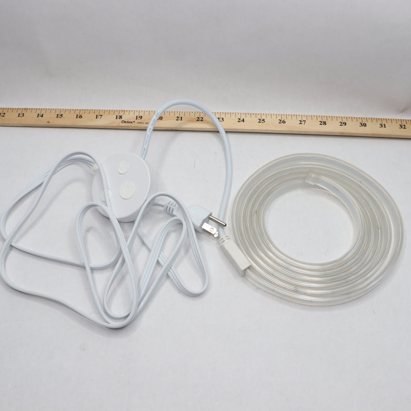 Feit Electric Plug-In LED Rope Light Linkable Dimmable 8Ft UCL96/ROPE/5CCTG2