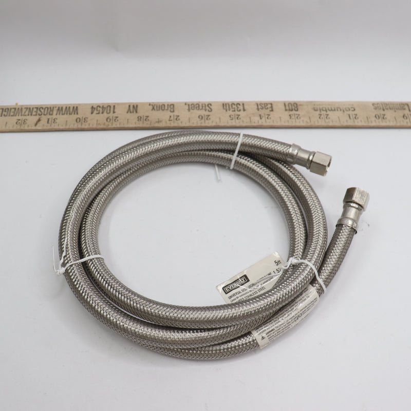 Everbilt Universal Dishwasher Supply Line Stainless Steel 5Ft 722360386EEB