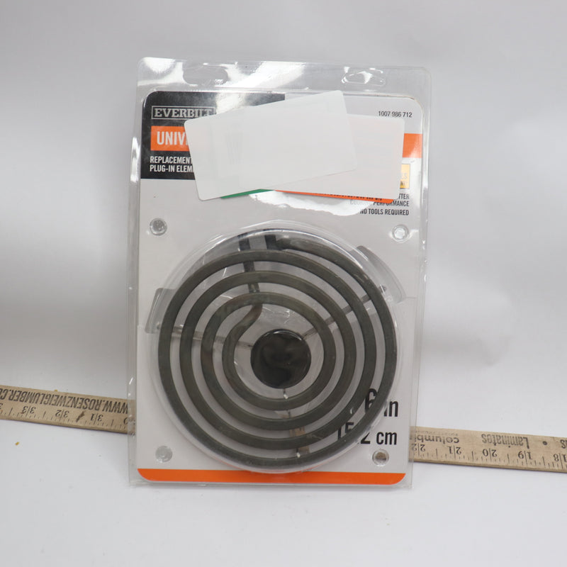 Everbilt Range Heating Element Non GE 1500W 6" EB30X207