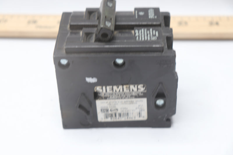 Siemens Double Pole Circuit Breaker 40A 240V Q240 - Dirty