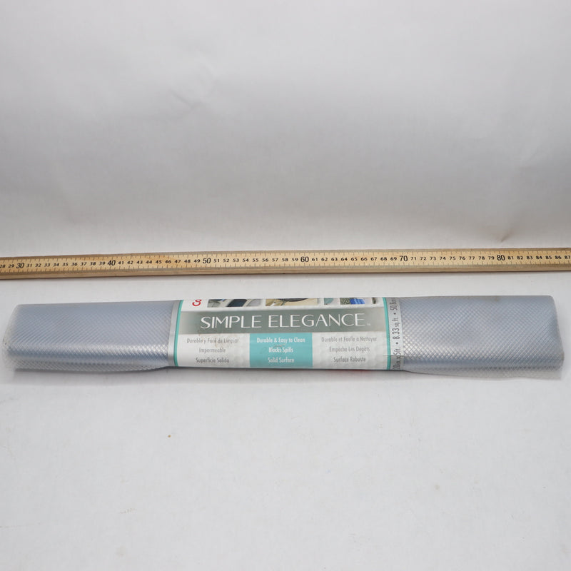 CON-TACT Shelf & Drawer Liners Textured Contact Clear Diamond 20" x 5' 05-C5T20-