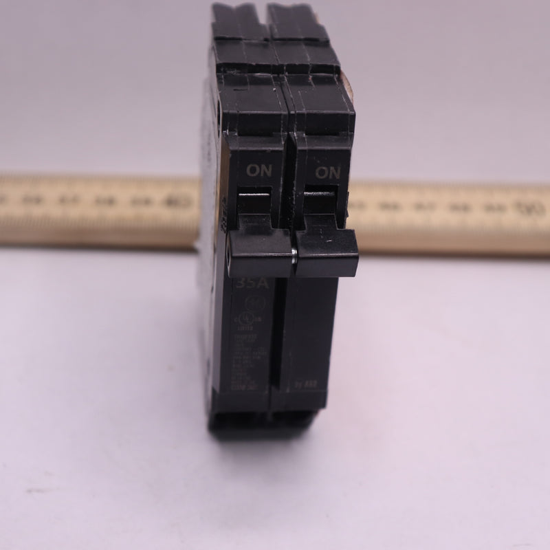 ABB Circuit Breaker Thin Series Black 2-Pole 35-Amp THQP235