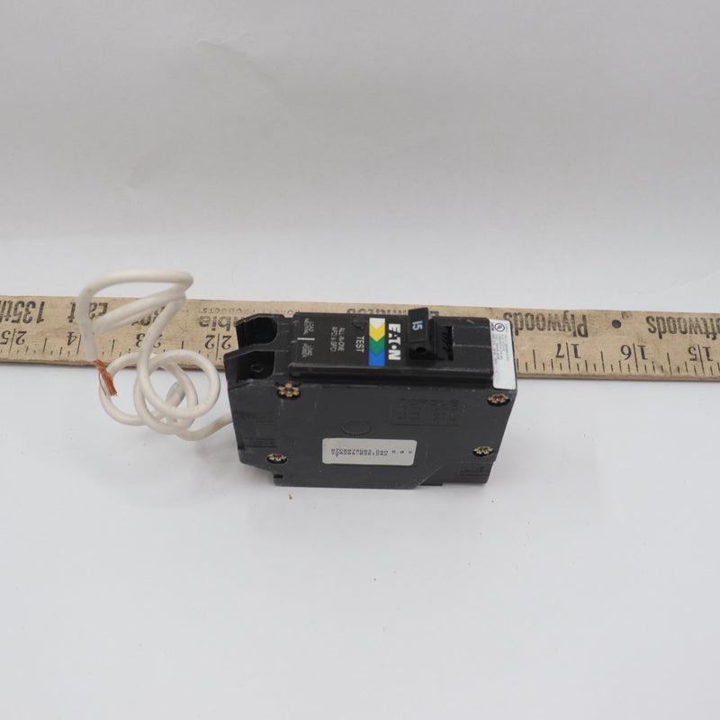 GE Q-Line Combination Arc Fault Circuit Breaker 15A 1-Pole THQL1115AFP2