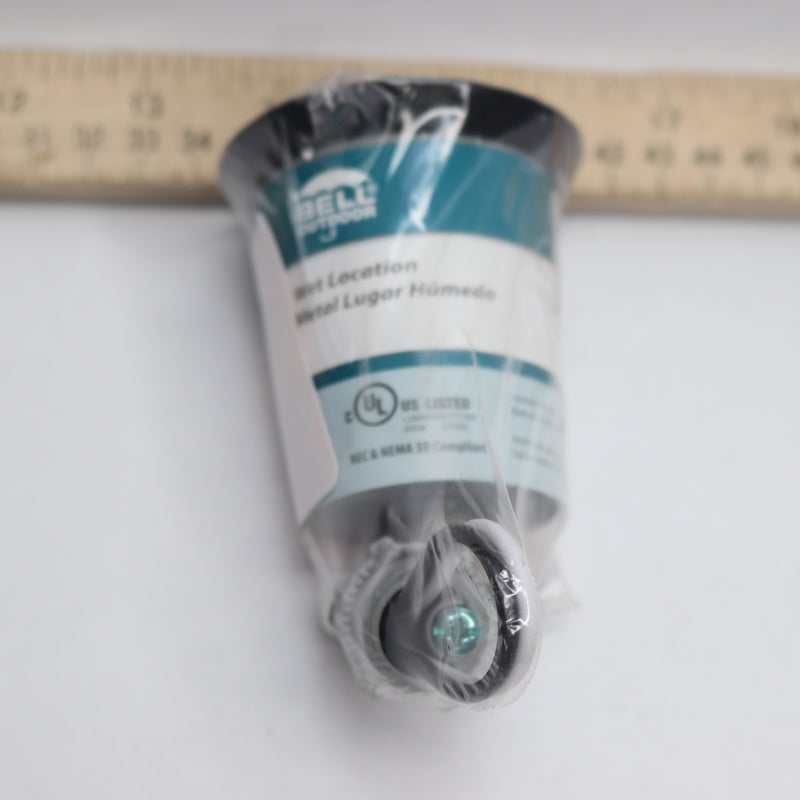 Bell Outdoor Wet Location Lampholder Metal Gray 5606-0G