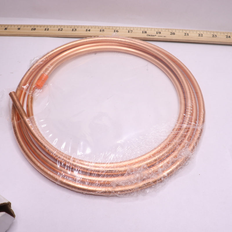 Everbilt Soft Refrigeration Coil Pipe Copper 3/8" OD x 10ft. 647-791