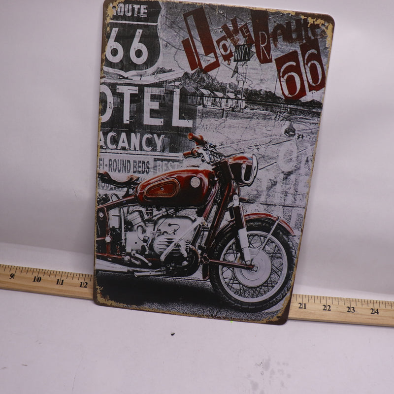 Motorcycle Collectable Tin Sign Metal Plaque 20 x 30 cm