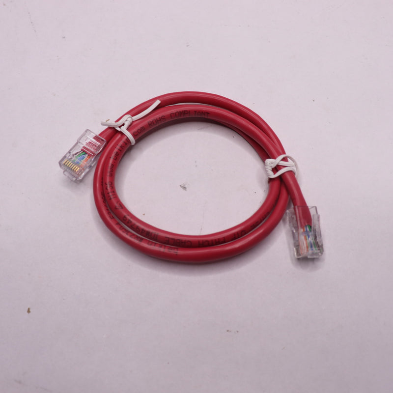 Belkin Patch Cable Red RJ-45 Male 2' A3L791-02-RED