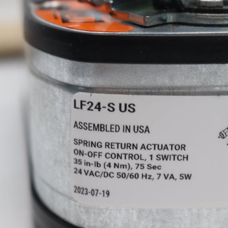 Belimo Damper Actuator Spring Return On/Off AC/DC 24V 5W 35Lbs LF24-S US
