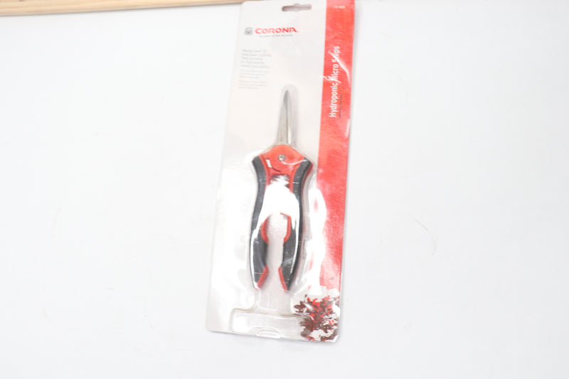 Corona Hydroponic Micro Garden Snip Trimming Scissors Red 6" FS 4120