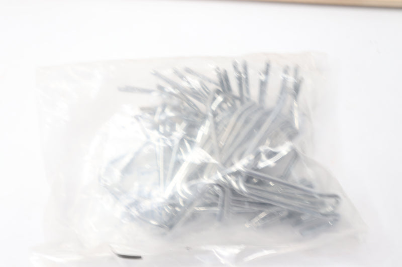 (25-Pk) Everbilt T-Post Fence Clips Galvanized Steel 355 113