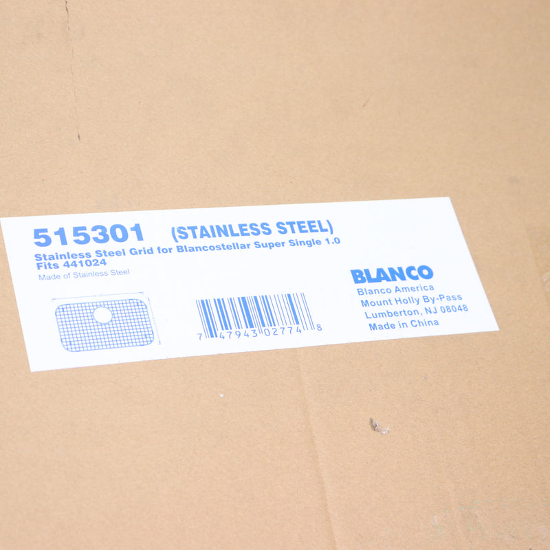 Blanco Stellar Rinse Basket/Basin Rack Stainless Steel 14-1/2" x 24-3/4" 515301