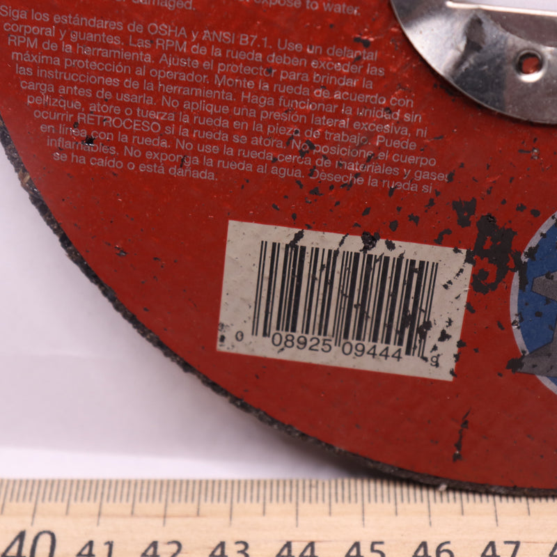 Diablo Circular Cut-Off Disc Metal 6-1/2" Dbd065125L01F