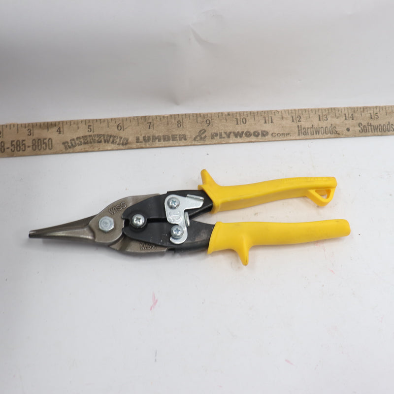 Wiss Edge Aviation Straight and Right Cut Snips Yellow 9-3/4" M3X