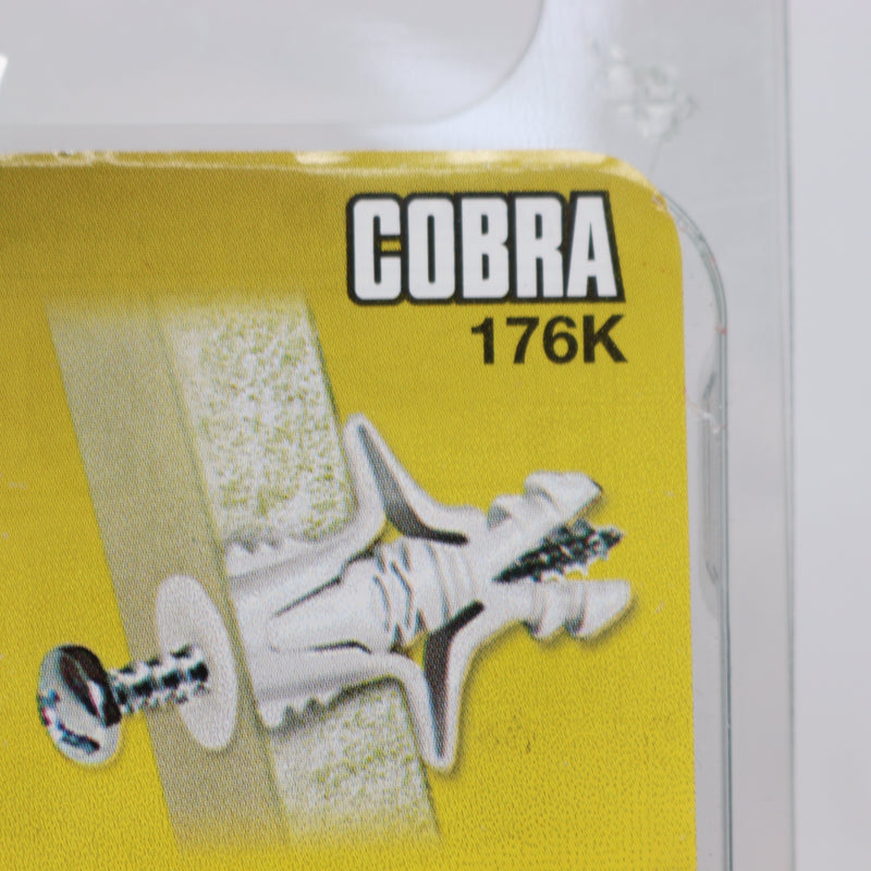 (50-Pk) Cobra Multi-Purpose Anchor Kit with Screws 176K