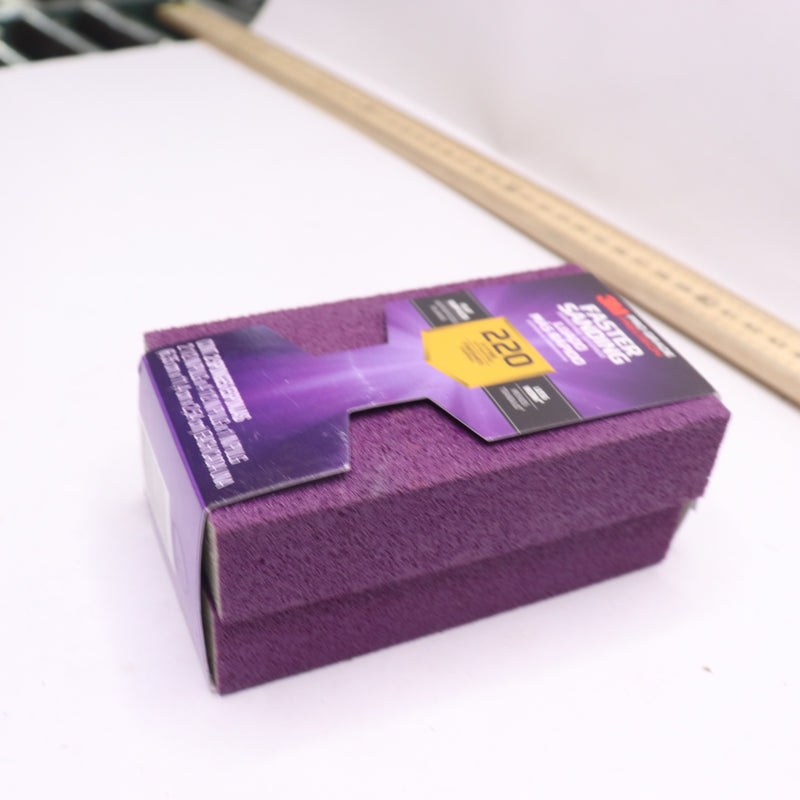 (2-Pk) 3M Pro Grade Precision Faster Sanding Block Sponge 2.5" x 4.5" x 1"