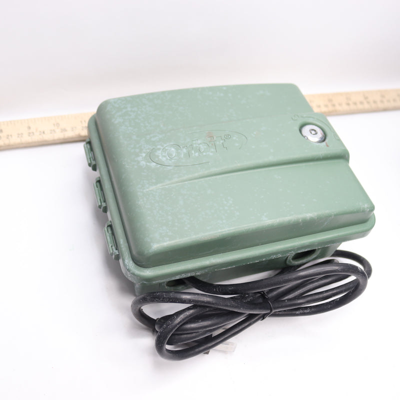 Orbit Swing Panel Sprinkler System Timer Green 4-Station 57894