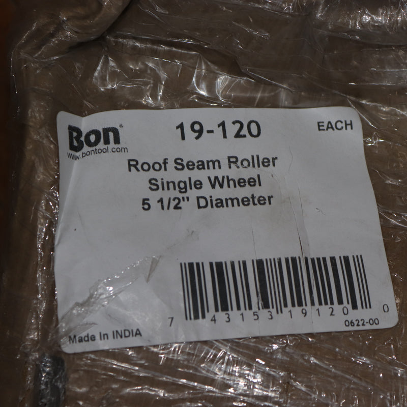 Bon Tool Bon T-Handle Roof Seam Roller Solid Steel 5-1/4" Wheel 19-120