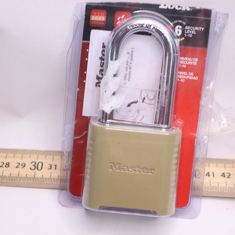 Master Lock Combination Lock Zinc 2"