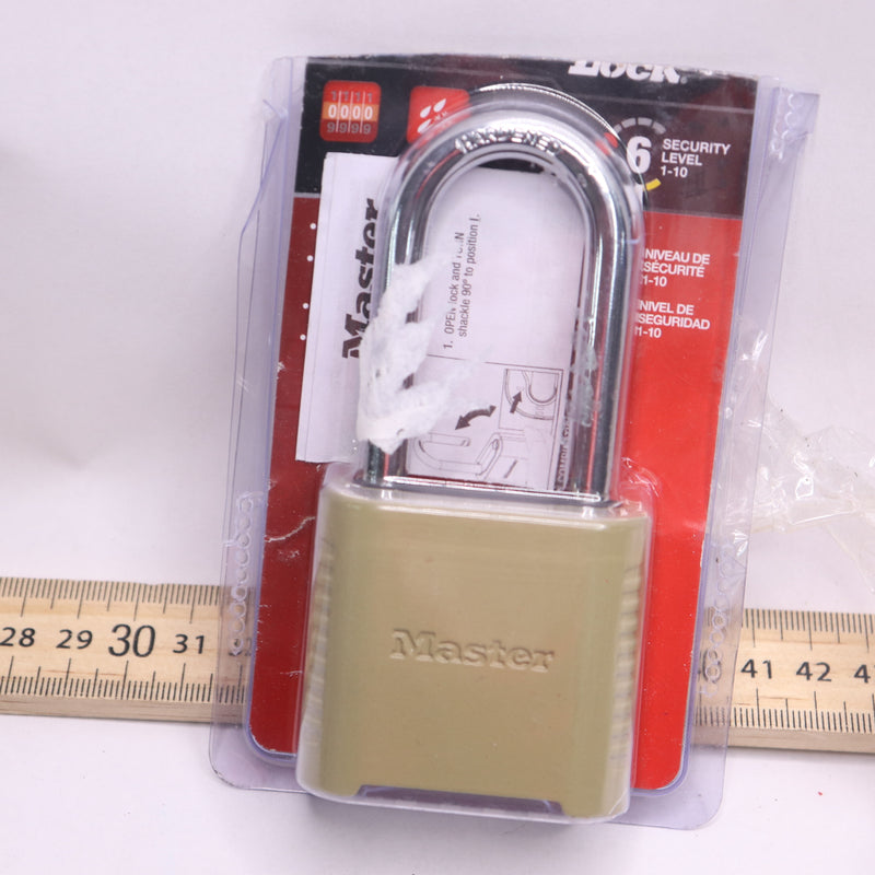 Master Lock Combination Lock Zinc 2"