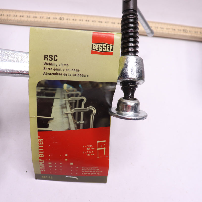 Bessey Omega Bend Bar Clamp 12" RSC-12