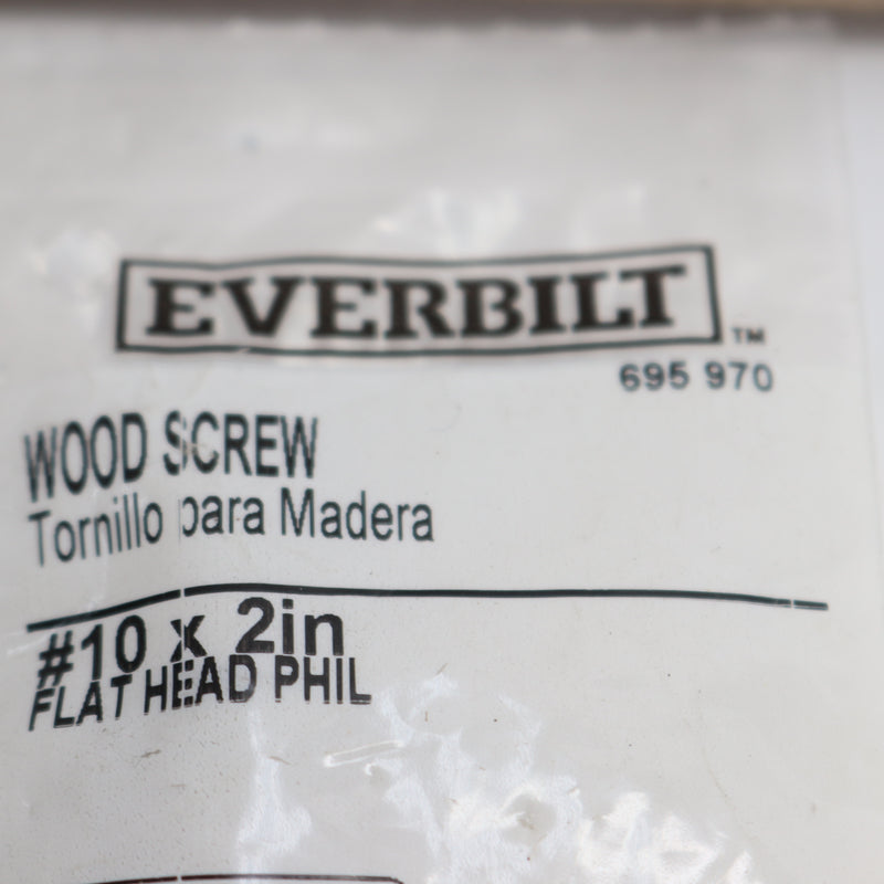 Everbilt Phillips Flat Head Wood Screw Stainless Steel