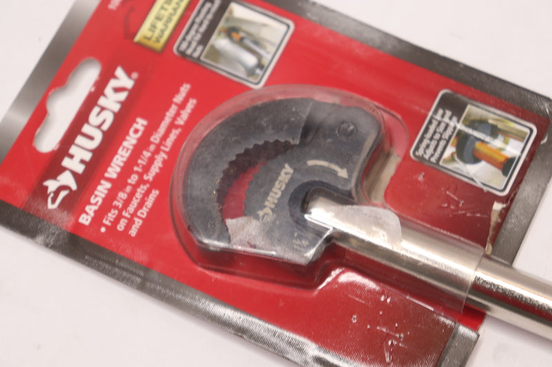 Husky Basin Wrench Fits 3/8" To 1-1/4" Diameter 1003 005 262