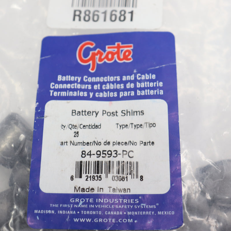 (25-Pk) Grote Battery Post Shim 84-9593-PC