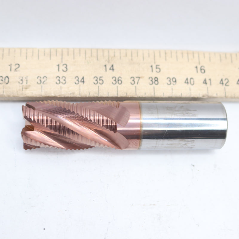 Accupro Roughing End Mill 5 Flutes Single End Solid Carbide 1" Dia 02971760