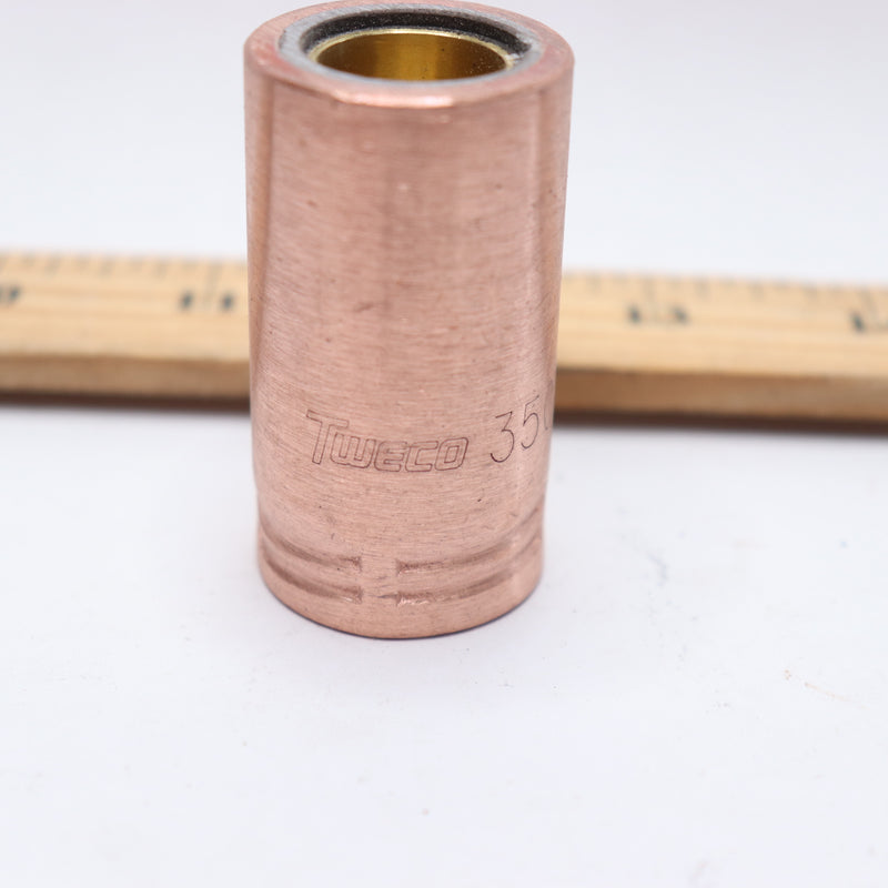 Tweco Nozzle Insulator Gas Diffuser Copper 35CT